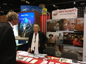 Anita Waldmann at booth